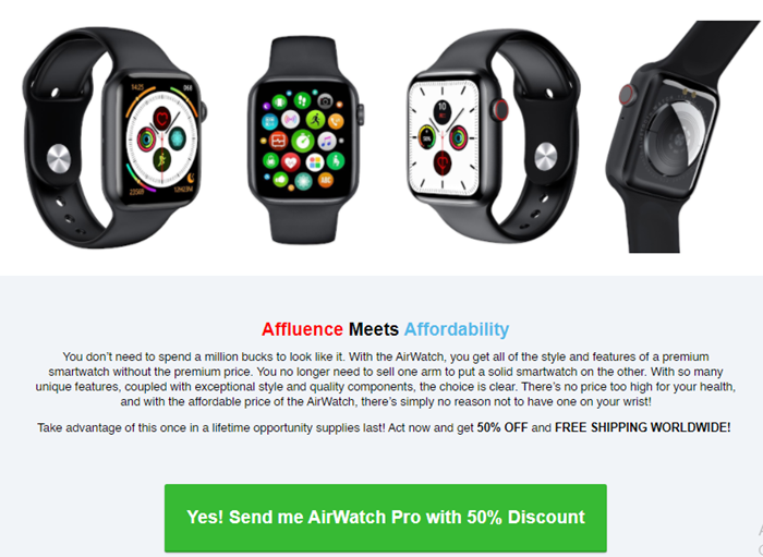 Smartwatch airwatch store